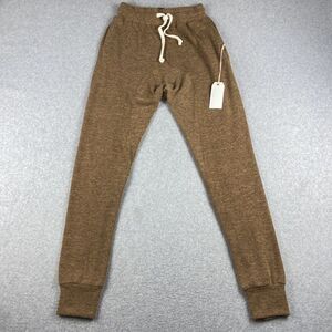 A Fine Line Jogger Pants Womens 24x31 Brown Elastic Waist Drawstring Lounge New